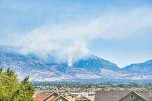 Utah wildfire